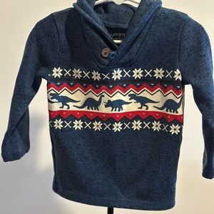 Jumping Beans Navy Dinosaur Sweater